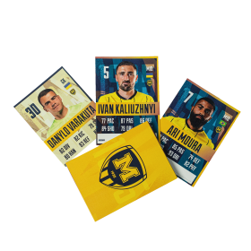 Set of cards for autographs Metalist 1925