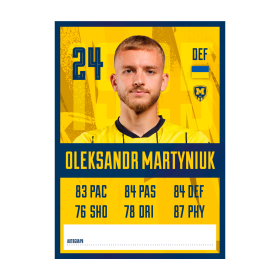 Metalist 1925 autograph card - Oleksandr Martyniuk