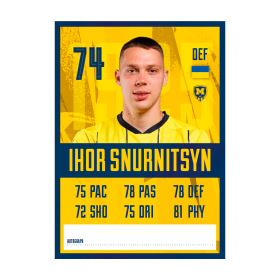 Metalist 1925 autograph card - Ihor Snurnitsyn