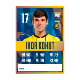Metalist 1925 autograph card - Ihor Kohut