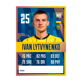 Metalist 1925 autograph card - Ivan Lytvynenko