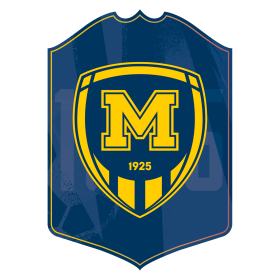 Magnet Metalist 1925 - logo on a blue background