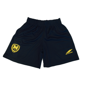 Black training shorts