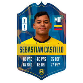 FIFA Card (PVC, A3)  - Sebastian Castillo