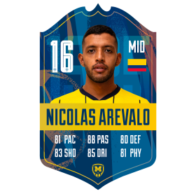 FIFA Card (PVC, A3)  - Nicolas Arevalo