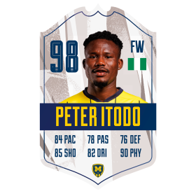 FIFA Card (PVC, A3)  - Peter Itodo