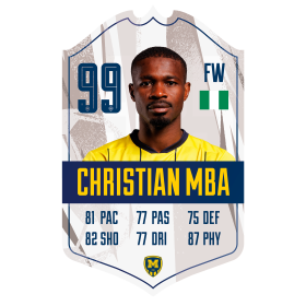 FIFA Card (PVC, A3)  - Christian Mba