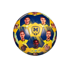 Souvenir football featuring the Metalist 1925 players