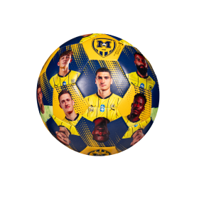 Souvenir football featuring the Metalist 1925 players