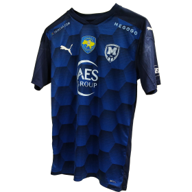 Game t-shirt of Andrii Boryachuk. PUMA Navy blue